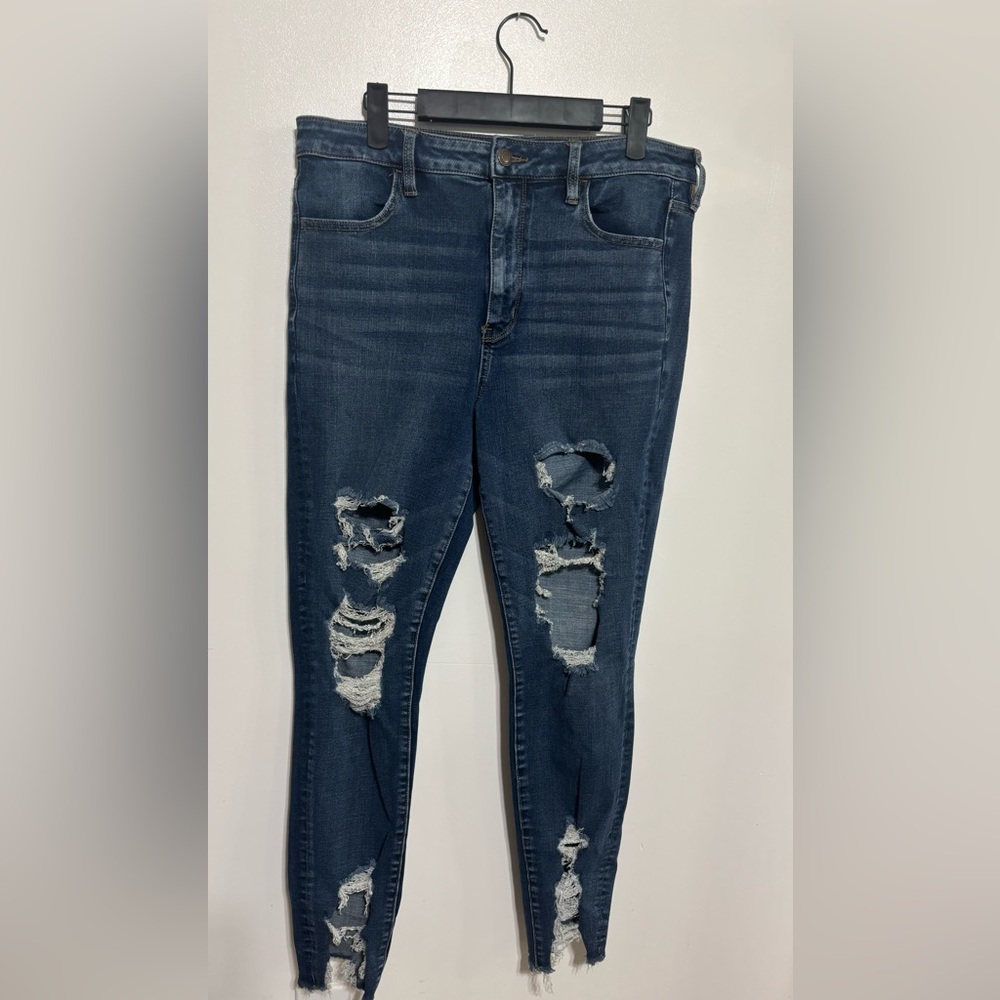 Women’s American Eagle super high-rise jegging “super super stretch x” size 14